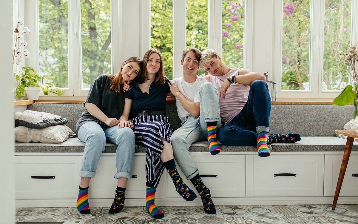 Sevicethema Teens Socken White Press Sevicethema Teens Socken White Press